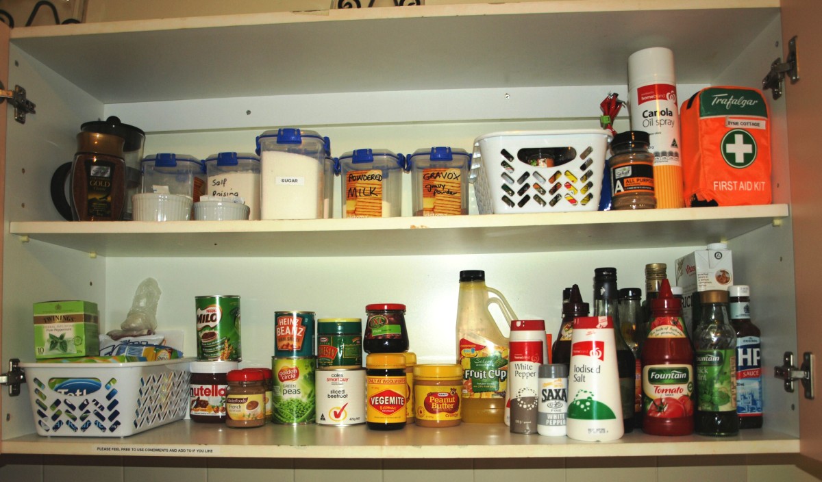 Well stocked pantry