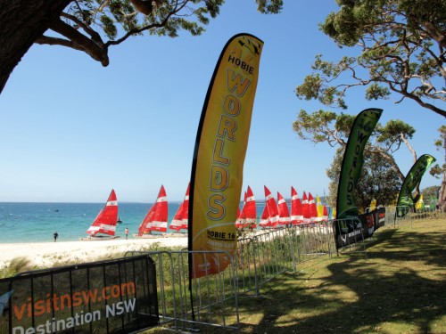 sailing on Jervis Bay